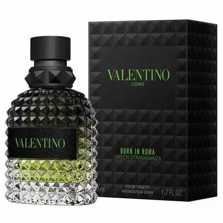Born In Roma Green Stravaganza Uomo Valentino Eau de Toilette - Perfume Masculino