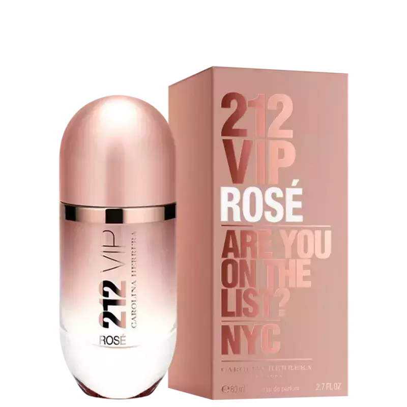 212 VIP Rosé Carolina Herrera Eau de Parfum - Perfume Feminino