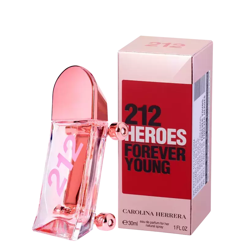 212 Heroes For Her Carolina Herrera Eau de Parfum - Perfume Feminino