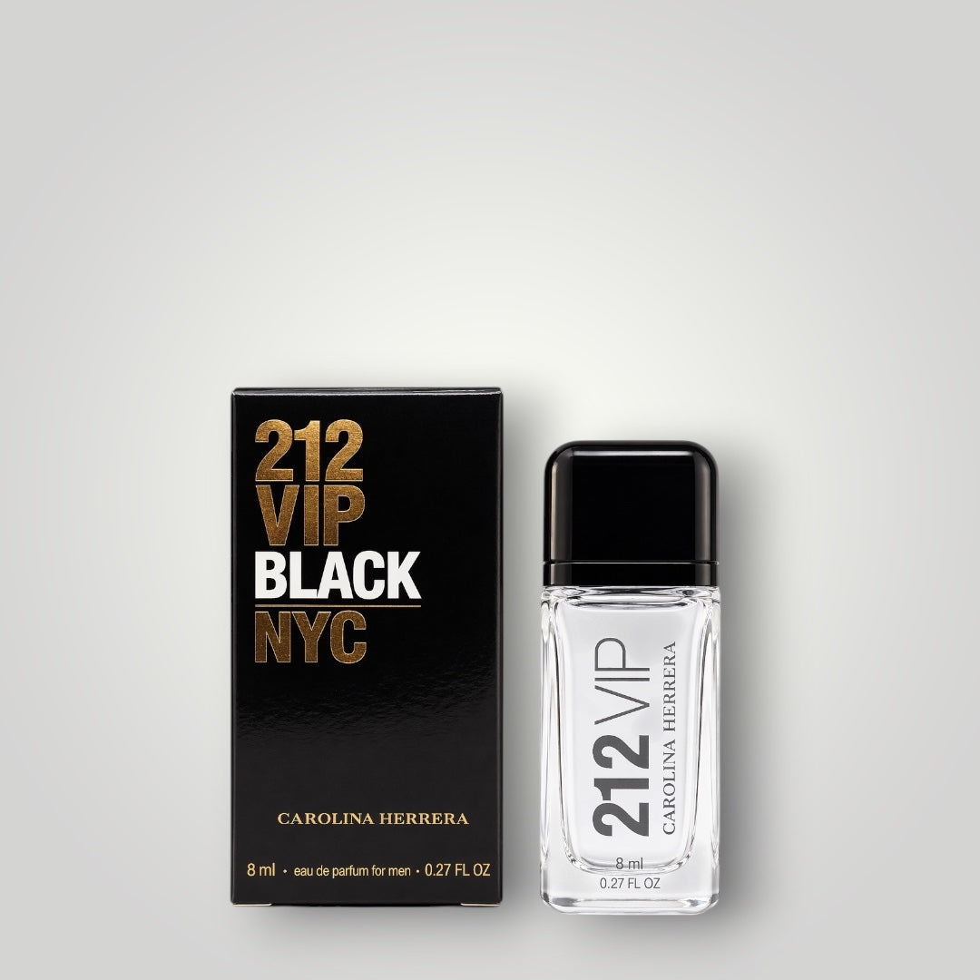 Miniatura 212 VIP BLACK Carolina Herrera - 8ml