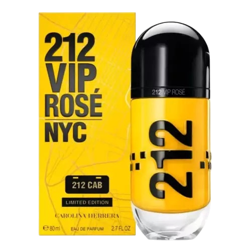 212 VIP Rosé 212 Cab Edição Limitada Carolina Herrera Eau de Parfum - Perfume Feminino